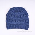 The baby single-layer knitted hat